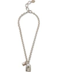 Chan Luu - Double Lock Charm Necklace - Lyst