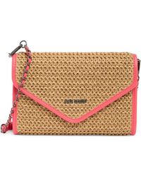 Steve Madden - Glow Straw Crossbody Bag - Lyst