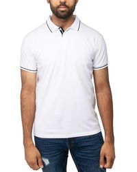 Xray Jeans - Pipe Trim Knit Polo - Lyst