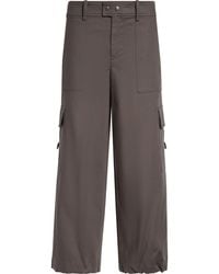 Vince - Utility Wide Leg Crop Pants - Lyst