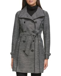 Guess - Belted Trench Coat - Lyst