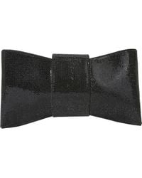 BERNESS - Rhinestone Bow Clutch - Lyst