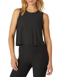 Beyond Yoga - Featherweight New View Crop Tank - Lyst