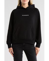 AllSaints - Tour Talon Logo Graphic Hoodie - Lyst