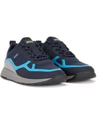 BOSS - Titanium Runn Sneaker - Lyst