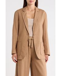 Max Studio - One Button Blazer - Lyst