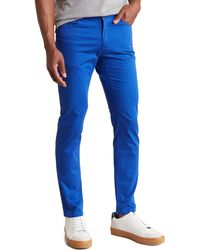 T.R. Premium - Slim Fit Cotton Stretch Chino Pants - Lyst