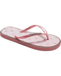 Bebe - Peach Flip Flop - Lyst
