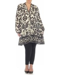 Boho Me - Button Front Tunic - Lyst