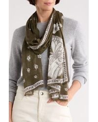 Longchamp - Print Scarf - Lyst