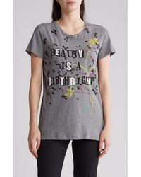 Valentino - Beauty Is A Birthright Embellished T-shirt - Lyst
