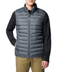 Columbia - Foster Falls Water Repellent Puffer Vest - Lyst