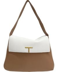 Tahari - Logan Flap Shoulder Bag - Lyst