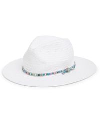 Melrose and Market - Novelty Trim Panama Hat - Lyst