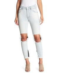 Siwy Womens Sara Low Rise Skinny Jeans in The Look of Love