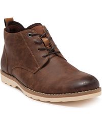 Madden - Plain Toe Leather Chukka Boot - Lyst