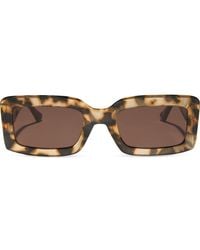 DIFF - Katie 52Mm Gradient Rectangle Sunglasses - Lyst