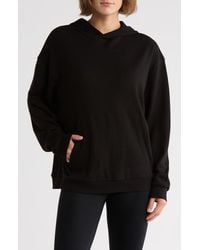 X By Gottex - Waffle Knit Pullover Hoodie - Lyst