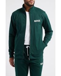 BOSS - Ease Track Jacket - Lyst