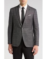 John Varvatos - Solid Wool & Linen Sport Coat - Lyst