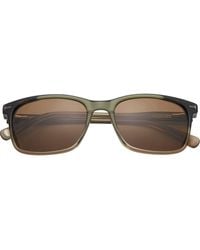 Ted Baker - 56Mm Polarized Rectangular Sunglasses - Lyst