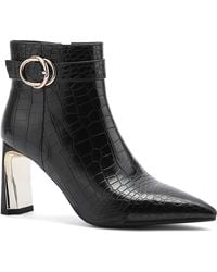 Ninety Union - Groovy Croc Embossed Boot - Lyst