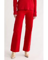 Sanctuary - Supernova Velvet Wide Leg Pants - Lyst