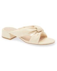 Stuart Weitzman - Playa 35 Knot Slide Sandal - Lyst