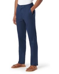 Bugatchi - Stretch Cotton & Linen Pants - Lyst