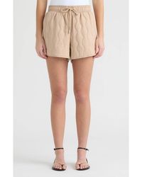 HUNTER - Quilted Drawstring Shorts - Lyst