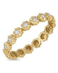 Bony Levy - Monaco Diamond Stackable Ring - Lyst