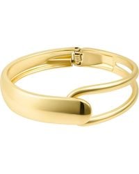 Adornia - Overlap Open Cuff Bracelet - Lyst