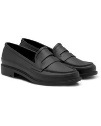 hunter rubber loafers
