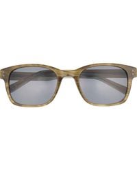Ted Baker - 56Mm Polarized Rectangular Sunglasses - Lyst