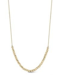 Ember Fine Jewelry - 14K Beaded Ball Necklace - Lyst