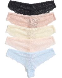 Honeydew Intimates - Cat Assorted 5-Pack Thongs - Lyst