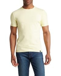 T.R. Premium - Solid Crewneck T-Shirt - Lyst