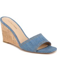 Veronica Beard - Ellen Wedge Slide Sandal - Lyst