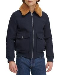 Tommy Hilfiger - Fleece Collared Jacket - Lyst