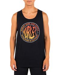 Hurley - Cotton Graphic Tank - Lyst