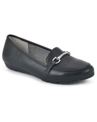 White Mountain Footwear Glowing Bit Loafer In Black/smooth At Nordstrom Rack