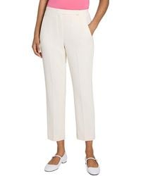 Theory - Admiral High Waist Slim Fit Crop Pants - Lyst