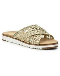 Catherine Malandrino - Nettie Woven Slide Sandal - Lyst