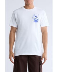 Obey - World Stage Cotton Graphic T-Shirt - Lyst