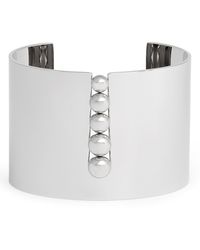 THE KNOTTY ONES - Bead Inset Wide Cuff - Lyst