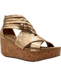 Volatile - Midsummer Water Resistant Wedge Sandal - Lyst