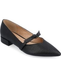 Journee Collection - Cait Snake Embossed Pump - Lyst