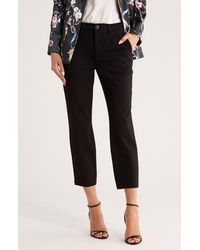 L'Agence - Harlow High Waist Slim Fit Trouser Pants - Lyst