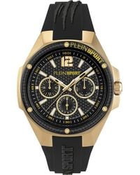 Philipp Plein - Tigermaster Pro Three Hand Quartz Silicone Strap Watch, 47Mm - Lyst