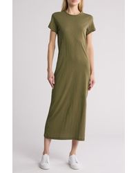 Rag & Bone - Short Sleeve Pima Cotton Maxi Dress - Lyst